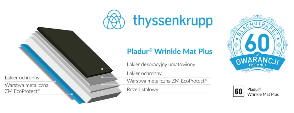 materiał wsadowy Pladur® Wrinkle Mat Plus